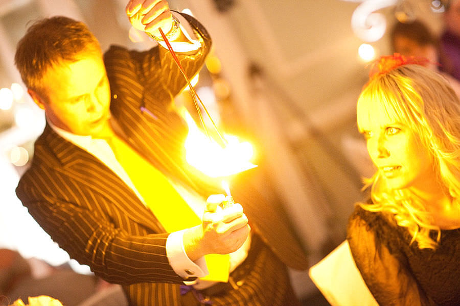 carl buck wedding magician
