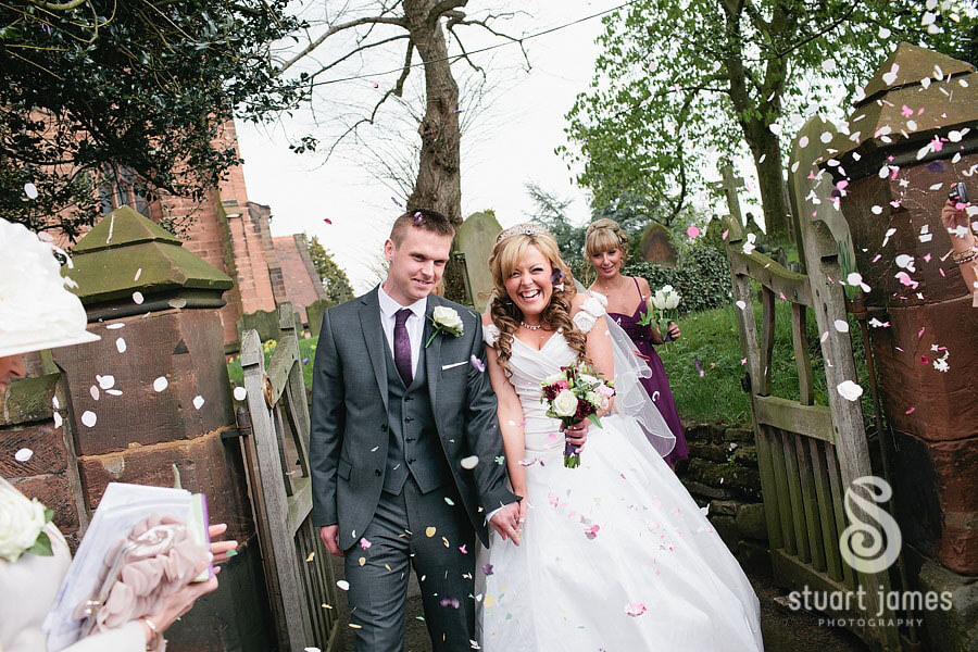 Laura + Dean | St Mary and St Chads, Brewood + Somerford Hall