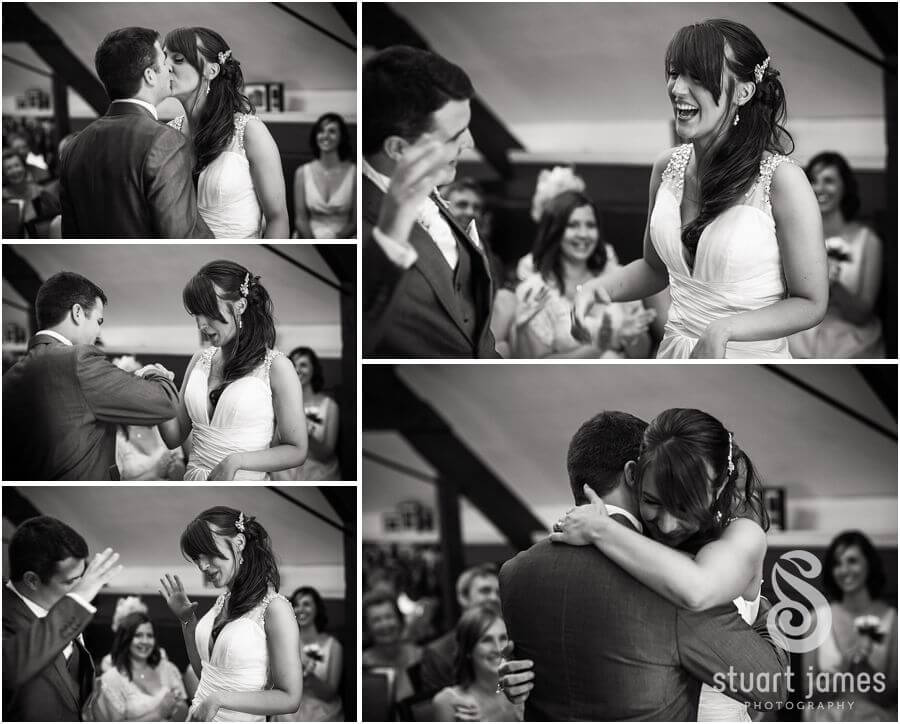Unobtrusive storytelling photos of wedding at The Barns in Cannock by Stafford Wedding Photographer Stuart James