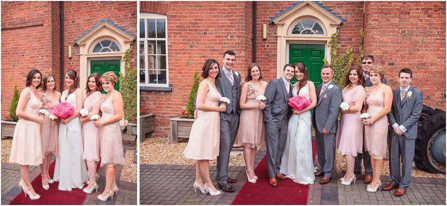 Relaxed family groups at The Barns in Cannock by Cannock Wedding Photographer Stuart James