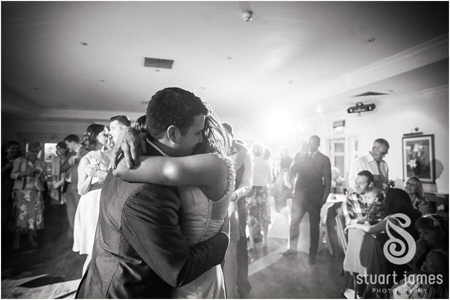 First dance photos at The Barns in Cannock by Documentary Wedding Photographer Stuart James
