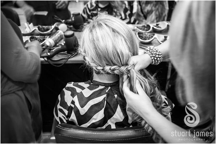 Candid photos around home capturing the magic of a wedding morning - Weston Park in Staffordshire by Reportage Wedding Photographer Stuart James