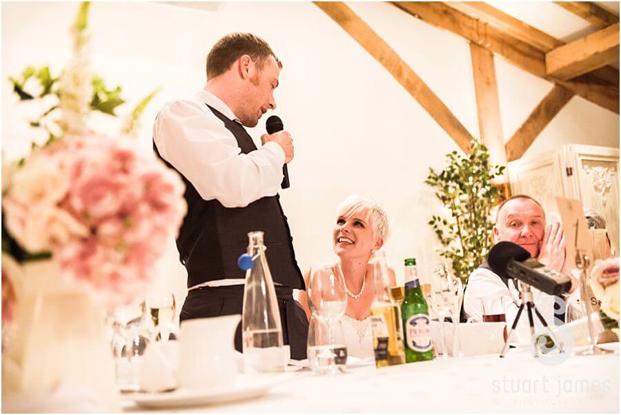 Documentary wedding photography at Packington Moor Wedding Venue in Staffordshire by Stafford Wedding Photojournalist Stuart James