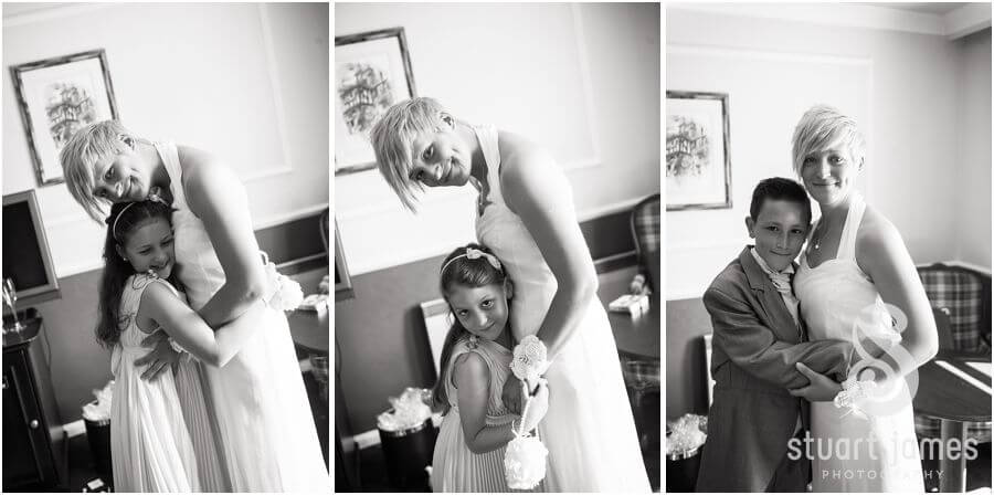 Reportage photographs telling story of morning preparations in Sutton Coldfield by Documentary Wedding Photographer Stuart James