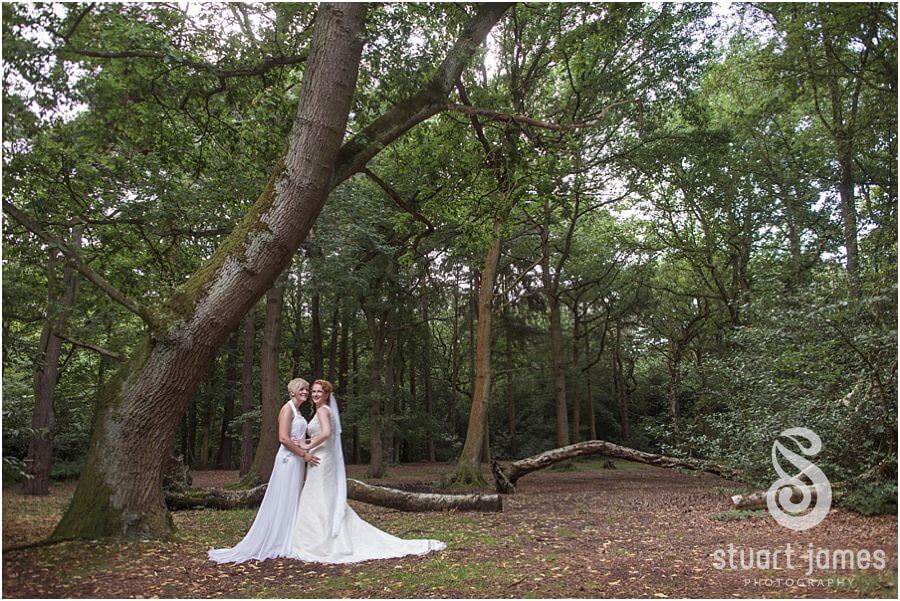 Beautiful photographs of couple by Bracebridge Pool at The Boat House, Sutton Park in Sutton Coldfield by Documentary Wedding Photographer Stuart James