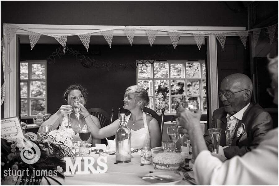 Fabulous photos of speeches at The Boat House, Sutton Park in Sutton Coldfield by Documentary Wedding Photographer Stuart James