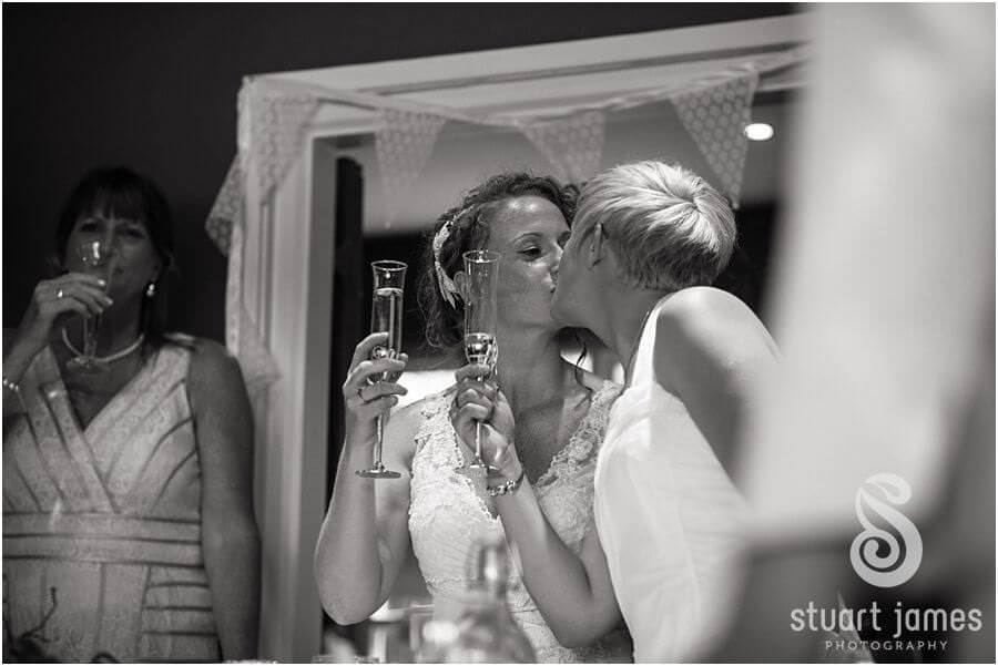 Great reactions to speeches at The Boat House, Sutton Park in Sutton Coldfield by Documentary Wedding Photographer Stuart James