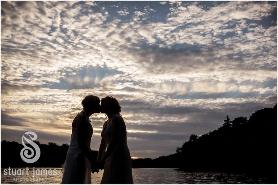 Stunning portraits by Bracebridge Pool at The Boat House, Sutton Park in Sutton Coldfield by Reportage Wedding Photographer Stuart James