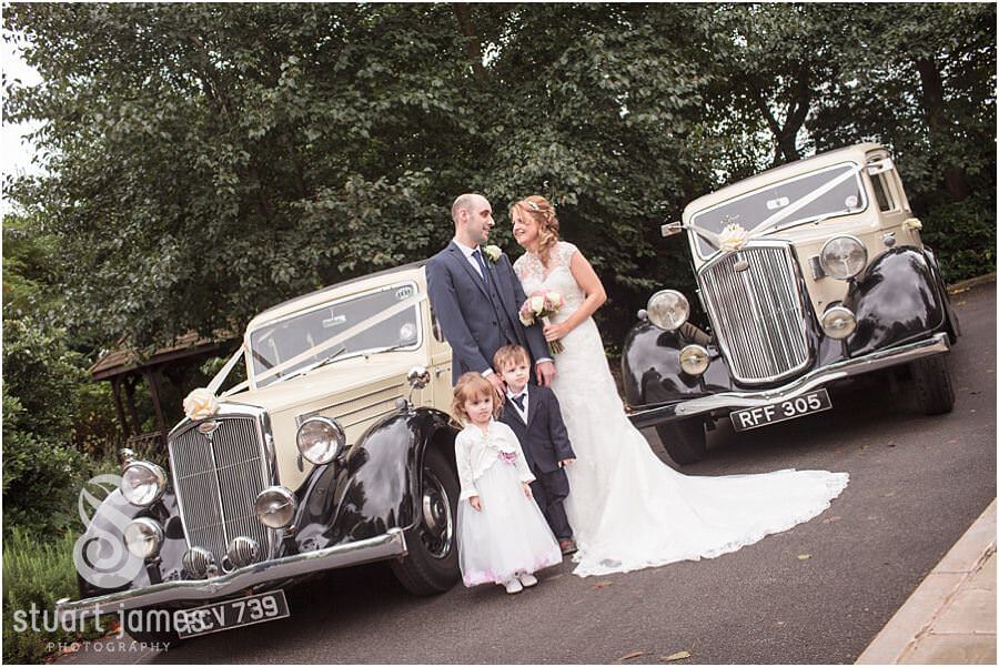 Natural family photos during drinks reception at The Fairlawns in Aldridge by Walsall Wedding Photographer Stuart James