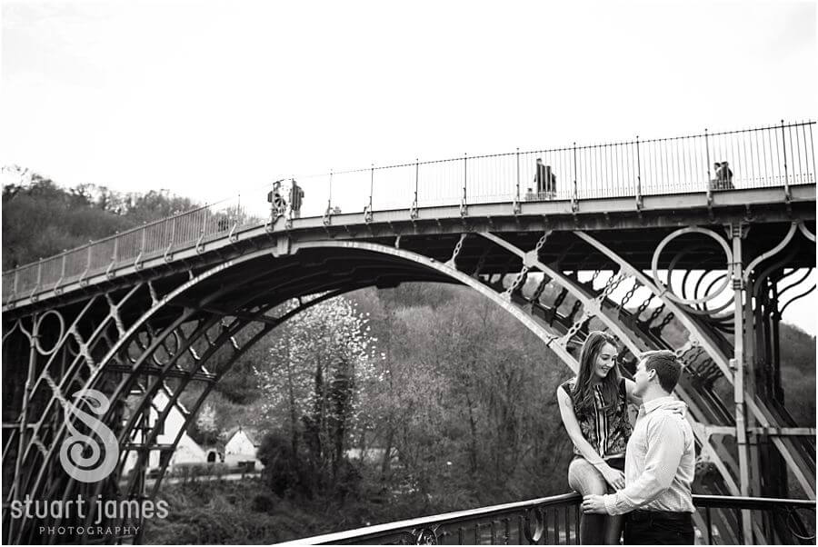 Wonderful location portraits at Ironbridge Gorge in Shropshire by Shropshire Wedding Photographer Stuart James
