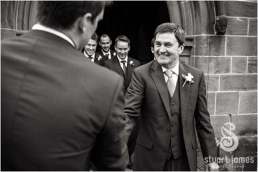 Stunning wedding photography that captures the real story of the day with ceremony at St Chads Church in Pattingham by Wolverhampton Documentary Wedding Photographer Stuart James