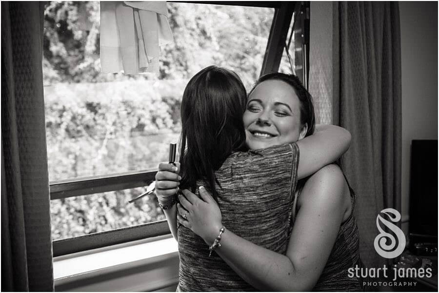 Documenting bridal party preparations ahead of wedding at Twycross Zoo in Atherstone by Warwickshire Wedding Photographer Stuart James