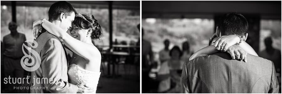 Creative first dance photographs at Twycross Zoo in Atherstone by Warwickshire Wedding Photographer Stuart James