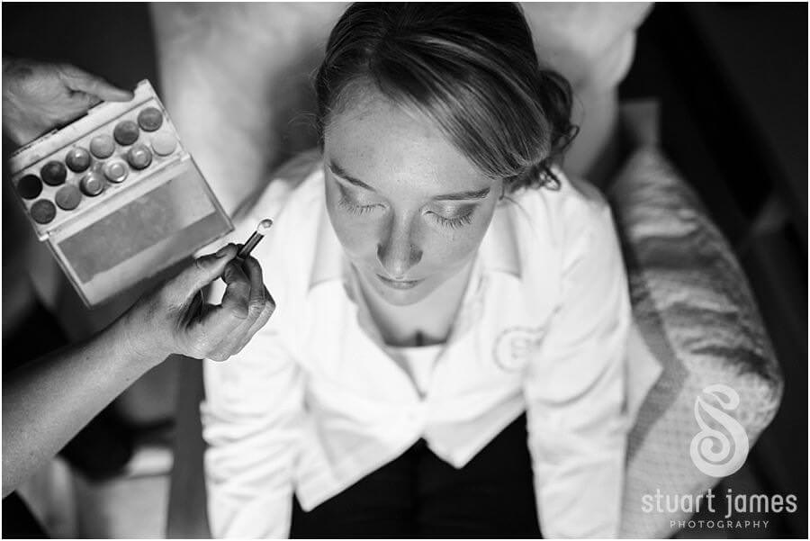 Creative reportage photography of Bridal at homes before wedding in Lichfield near Staffordshire by Lichfield Reportage Wedding Photographer Stuart James