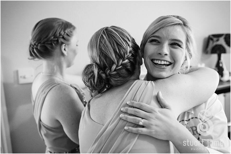 Creative reportage photography of Bridal at homes before wedding in Lichfield near Staffordshire by Lichfield Reportage Wedding Photographer Stuart James