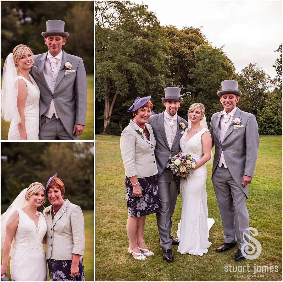 Contemporary family group photographs at Moor Hall near Sutton Coldfield by Sutton Coldfield Reportage Wedding Photographer Stuart James