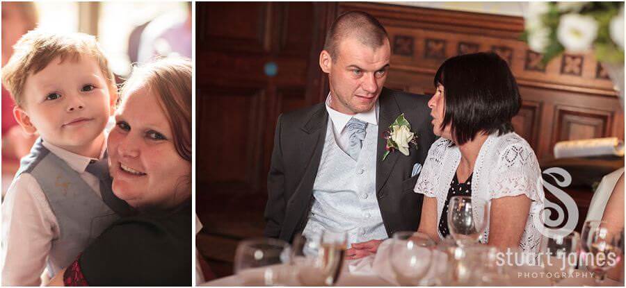 Reportage photographs that tell the wedding story at Wroxhall Hall in Warwickshire by Warwickshire Documentary Wedding Photographer Stuart James