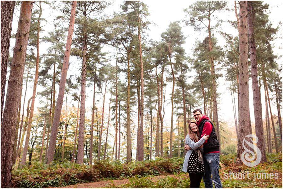 Relaxed portraits around the stunning setting of Birches Valley in Cannock Chase by Cannock Wedding Photographer Stuart James