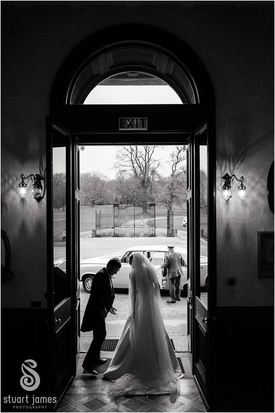 Capturing the magical excitement of the wedding morning at Sandon Hall in Stafford by Staffordshire Reportage Wedding Photographer Stuart James