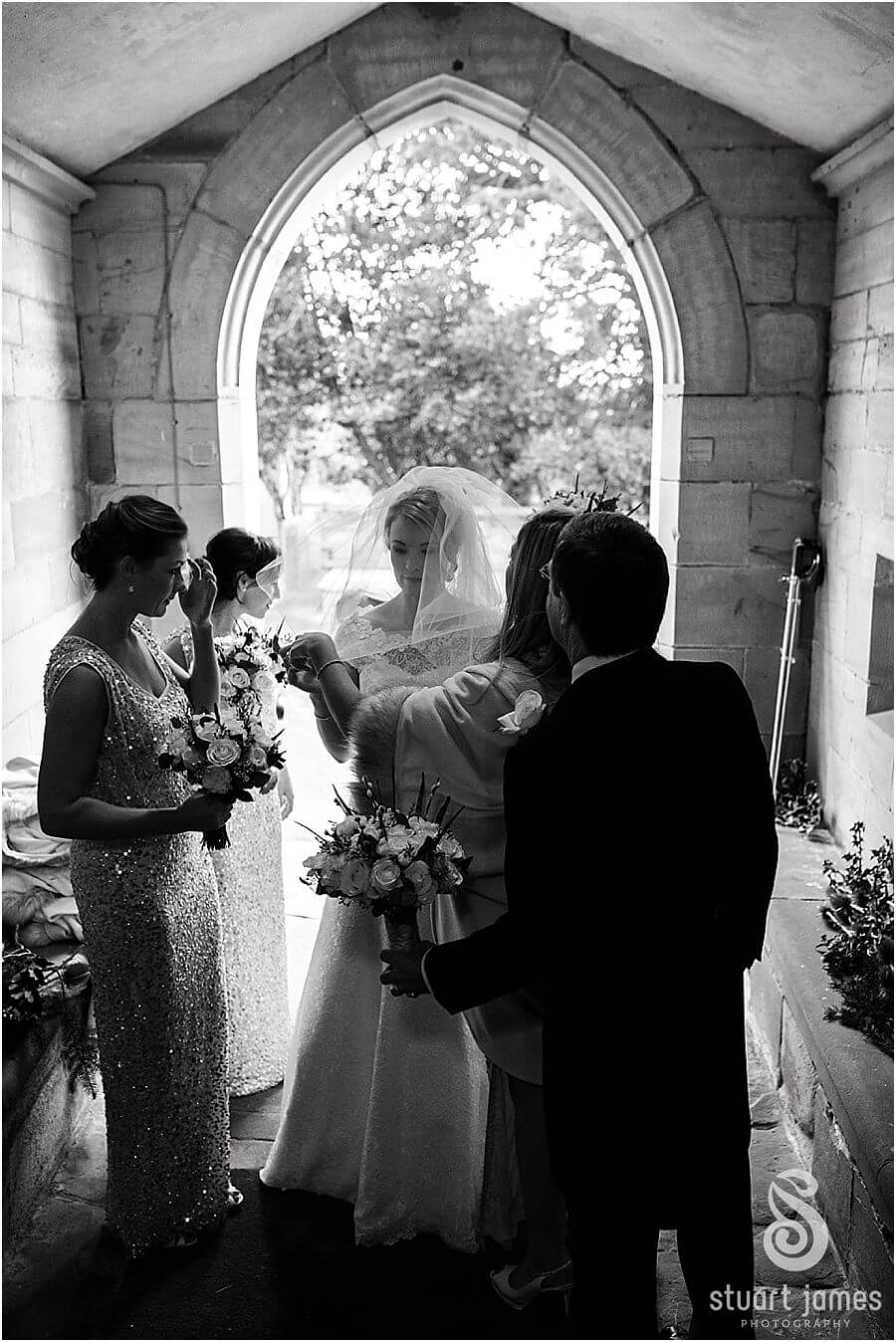 Natural photographs that capture the fun and emotion of the wedding morning at Sandon Hall in Stafford by Staffordshire Reportage Wedding Photographer Stuart James