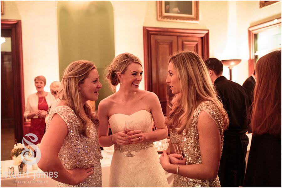 Candid photographs of the guests enjoying the fabulous entertainments of the wedding reception at Sandon Hall in Stafford by Staffordshire Reportage Wedding Photographer Stuart James