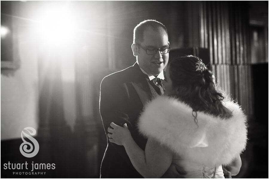 Creative photos of the dancing and partying at Sandon Hall in Stafford by Stafford Reportage Wedding Photographer Stuart James