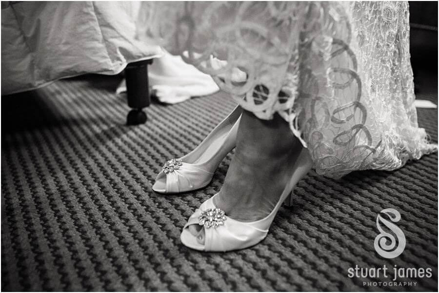 Capturing the morning preparations at the Waldorf Astoria before the wedding at Edinburgh Castle in Edinburgh with by Scotland Documentary Wedding Photographer Stuart James