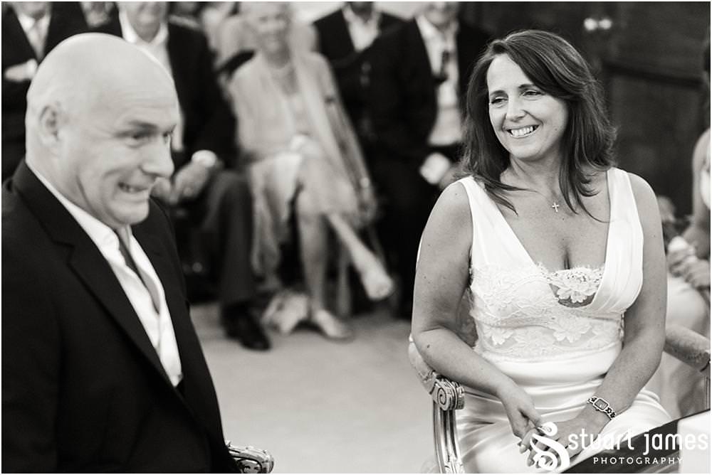 Capturing the stunning looks and moments between the bride and groom with the emotional ceremony at Chelsea Registry Office with Chelsea Registry Office Wedding Photographer Stuart James