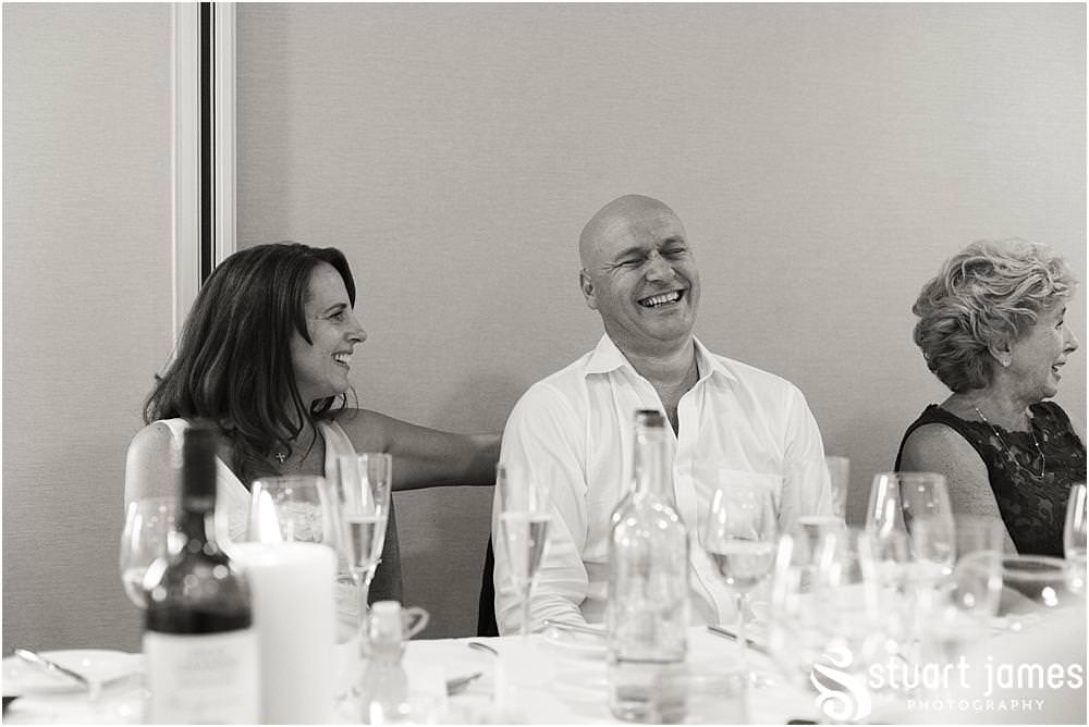 Fabulously entertaining wedding speech by the Best Man at Chelsea Harbour Hotel in Chelsea by Documentary Wedding Photographer Stuart James