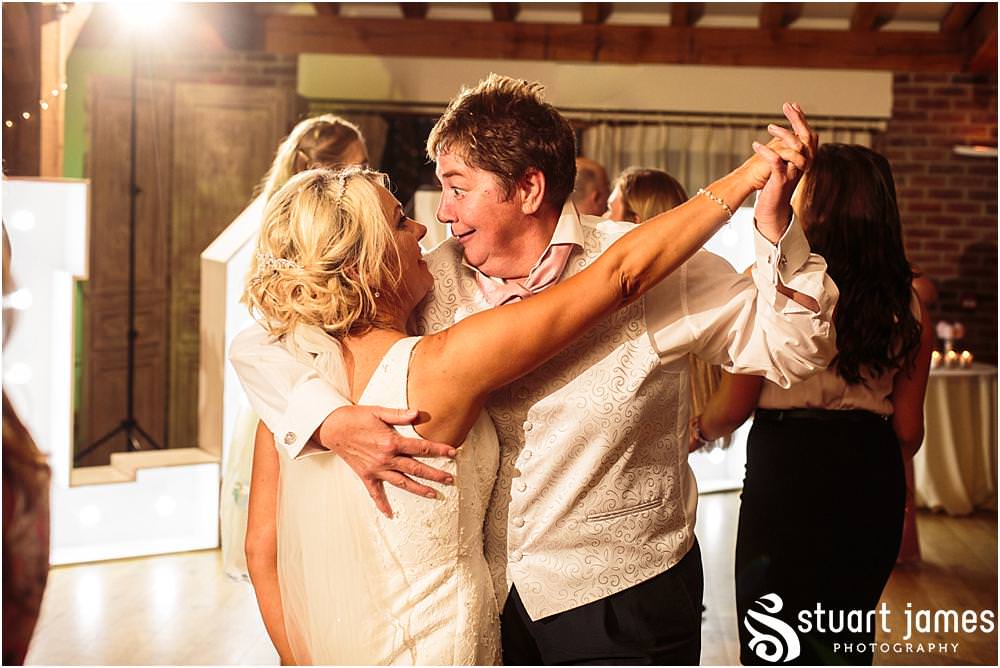 Capturing the spirit of the wedding as the party of all parties gets underway for the wonderful guests at Packington Moor Barn in Lichfield | Lichfield Barn Wedding Photographs by Documentary Wedding Photographer Stuart James