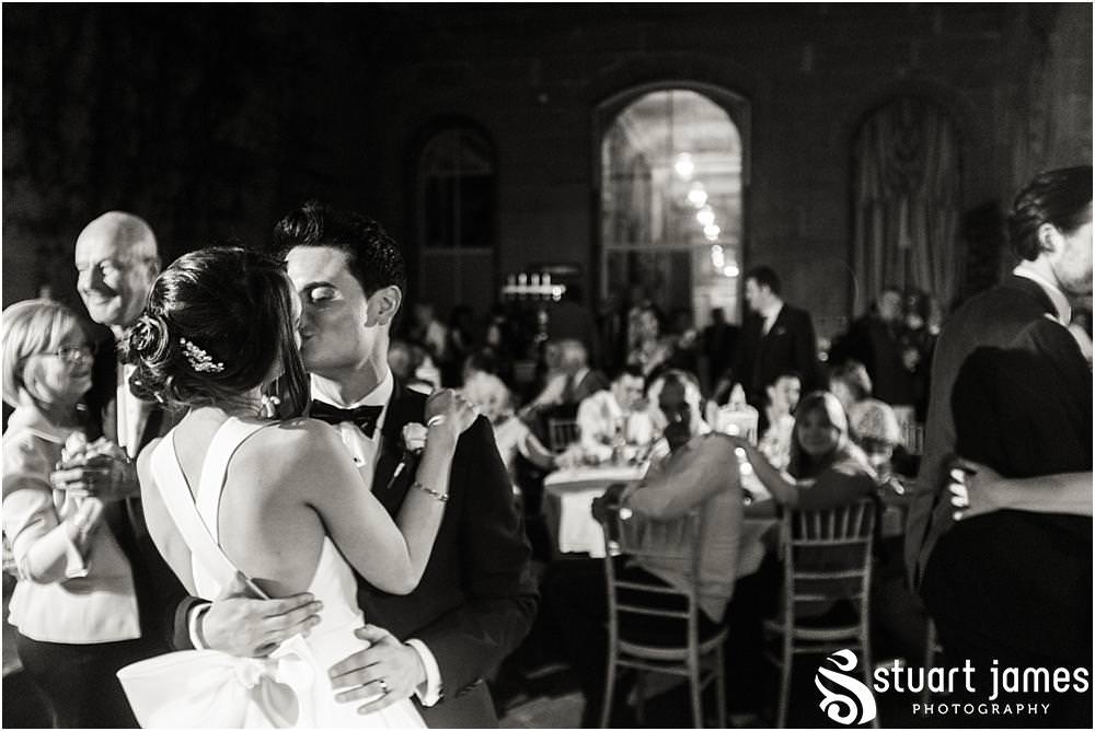 Party fun in the orangery at Weston Park in Shropshire by Shropshire Wedding Photographer Stuart James