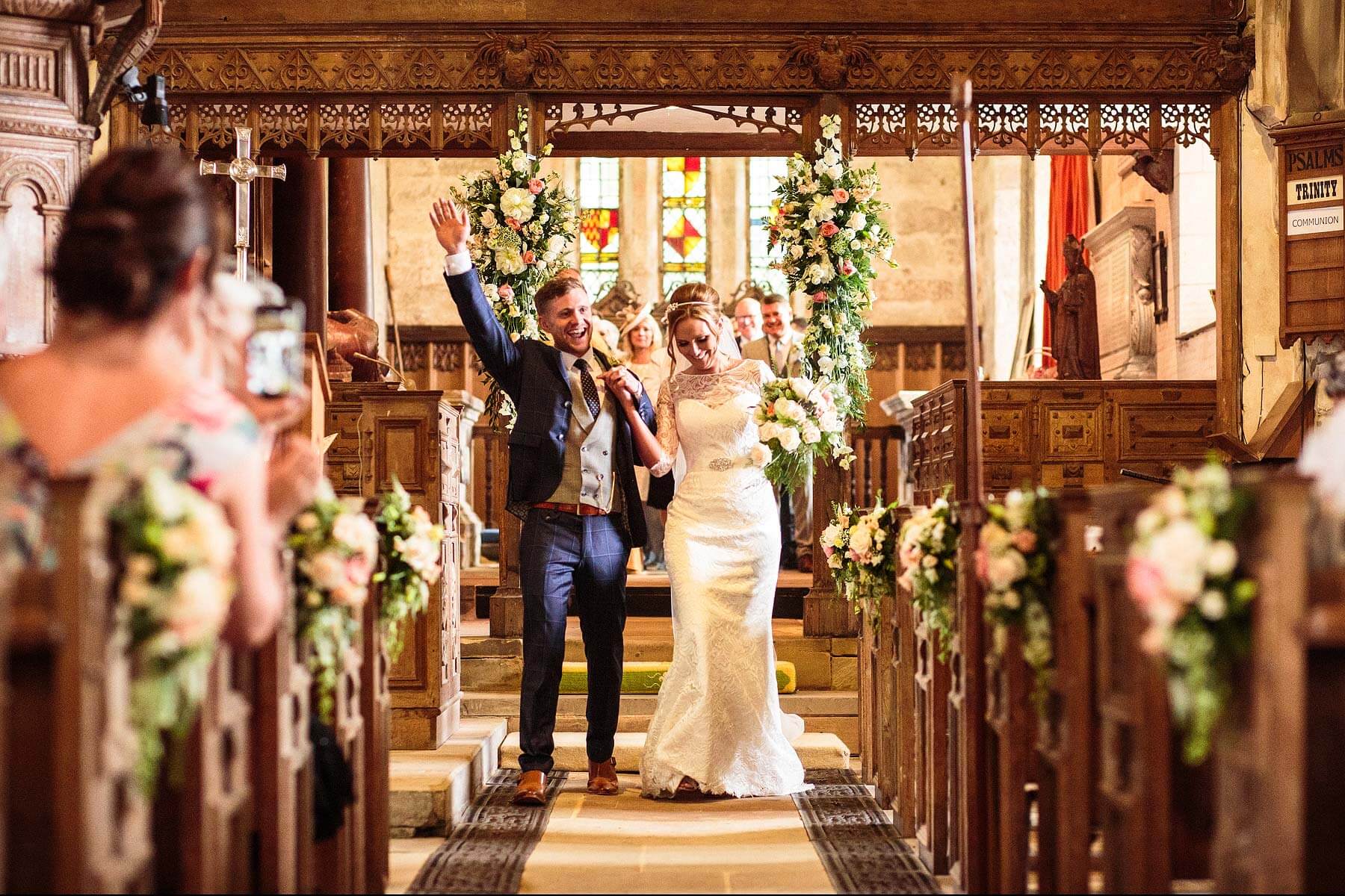 Charl + Caddy | All Saints Church + Sandon Hall