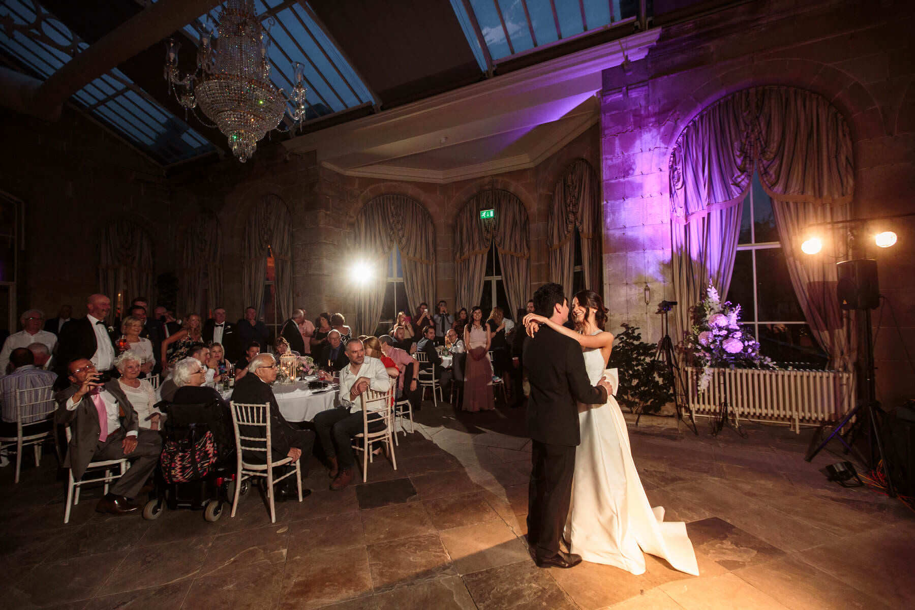 Creative wedding photography by Documentary Wedding Photographer Stuart James at Weston Park in Shropshire