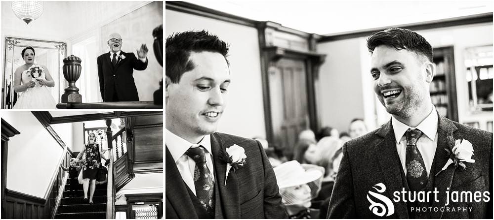 Unobtrusive documentary photographs of the ceremony that truly capture the wonderful story of the wedding - Pendrell Hall in Codsall, Wolverhampton by Pendrell Hall Wedding Photographer Stuart James
