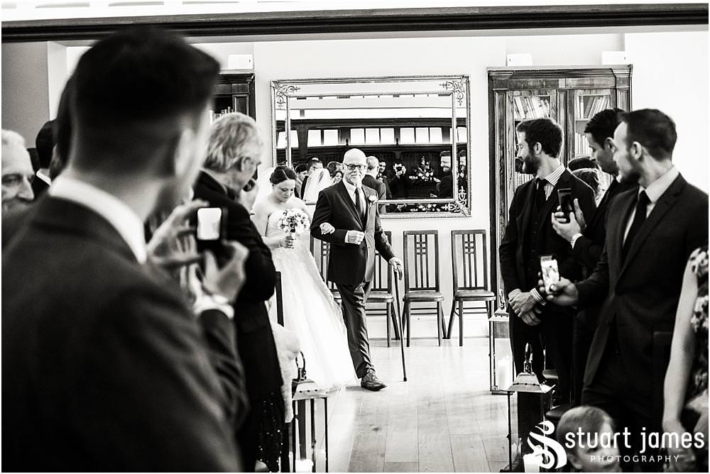 Unobtrusive documentary photographs of the ceremony that truly capture the wonderful story of the wedding - Pendrell Hall in Codsall, Wolverhampton by Pendrell Hall Wedding Photographer Stuart James