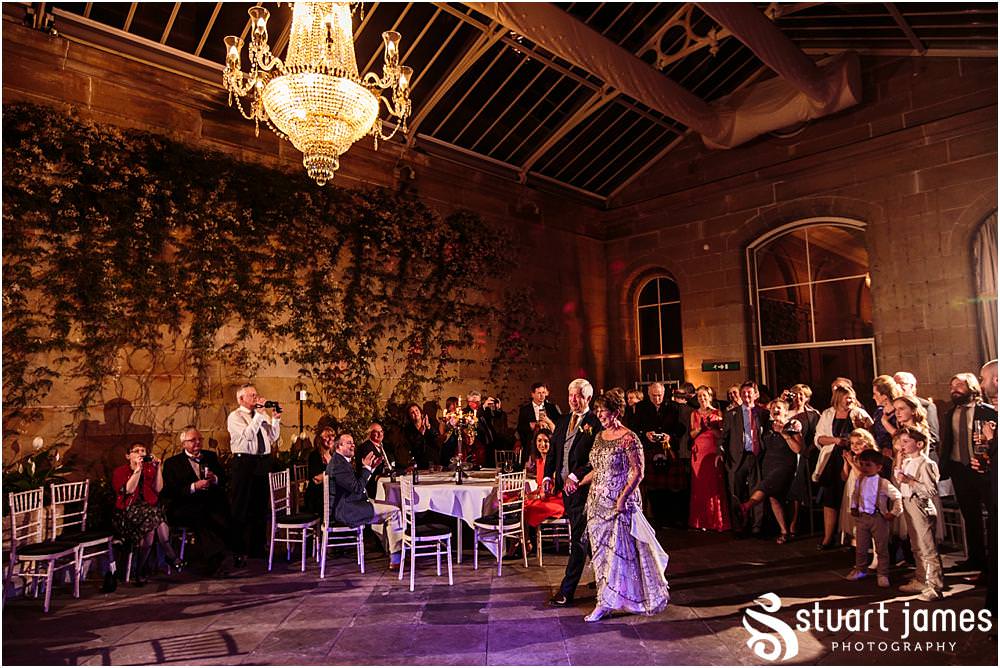 Beautiful and elegant first dance in the Orangery at Weston Park