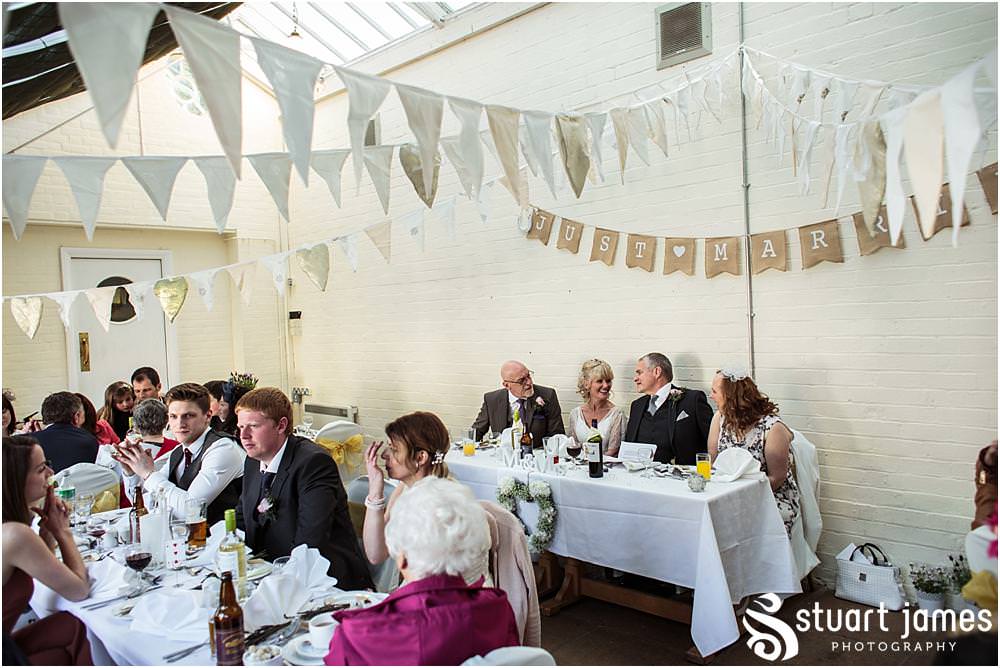 The Garden Room at Shugborough was the perfect setting for Helen + Paul's intimate reception