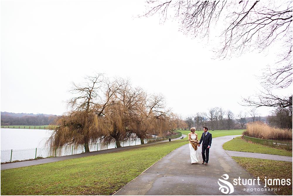 Creative and natural portraits of the Bride and Groom at Sandwell Valley by West Bromwich West Bromwich Wedding Photographer Stuart James