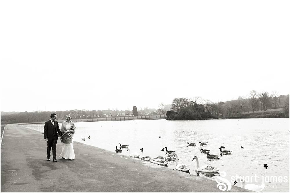 Creative relaxed wedding portraits around Sandwell Valley by West Bromwich West Bromwich Wedding Photographer Stuart James