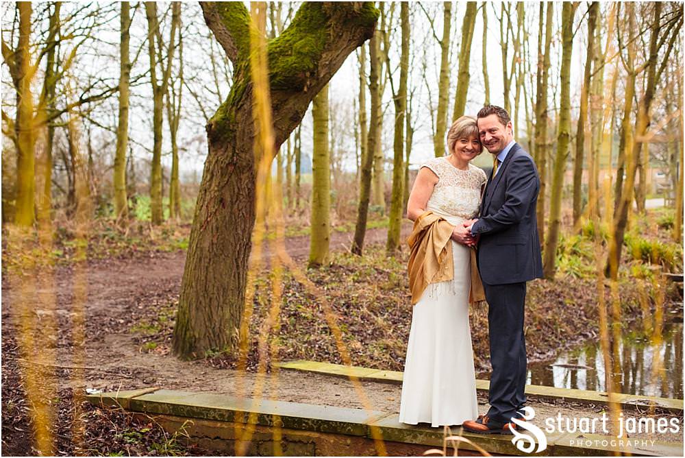 Creative relaxed wedding portraits around Sandwell Valley by West Bromwich West Bromwich Wedding Photographer Stuart James