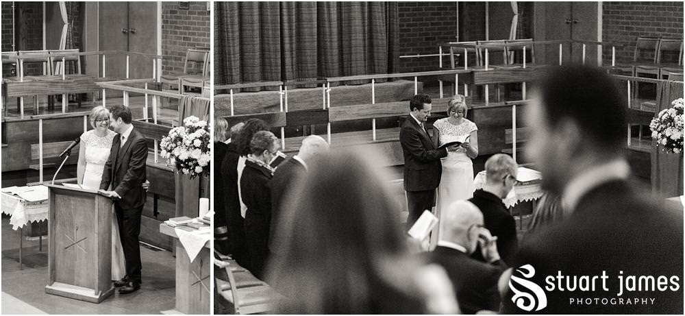 Unobtrusive natural photographs telling the story of the wedding ceremony at Wesley Methodist by West Bromwich West Bromwich Wedding Photographer Stuart James
