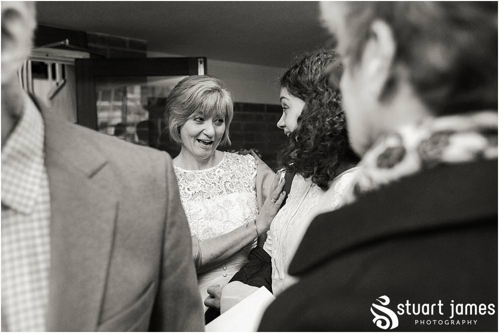 Candid photographs of the tea and coffee reception at Wesley Methodist by West Bromwich West Bromwich Wedding Photographer Stuart James
