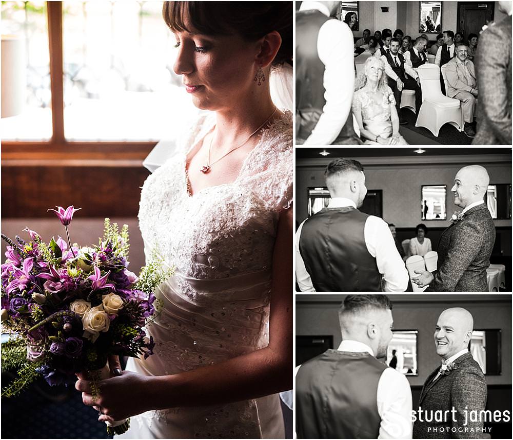 It's time to get married at The Moat House in Acton Trussell by Documentary Wedding Photographer Stuart James
