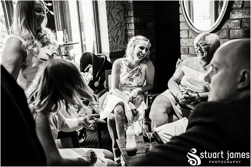 Creative wedding photography at The Moat House in Acton Trussell by Documentary Wedding Photographer Stuart James