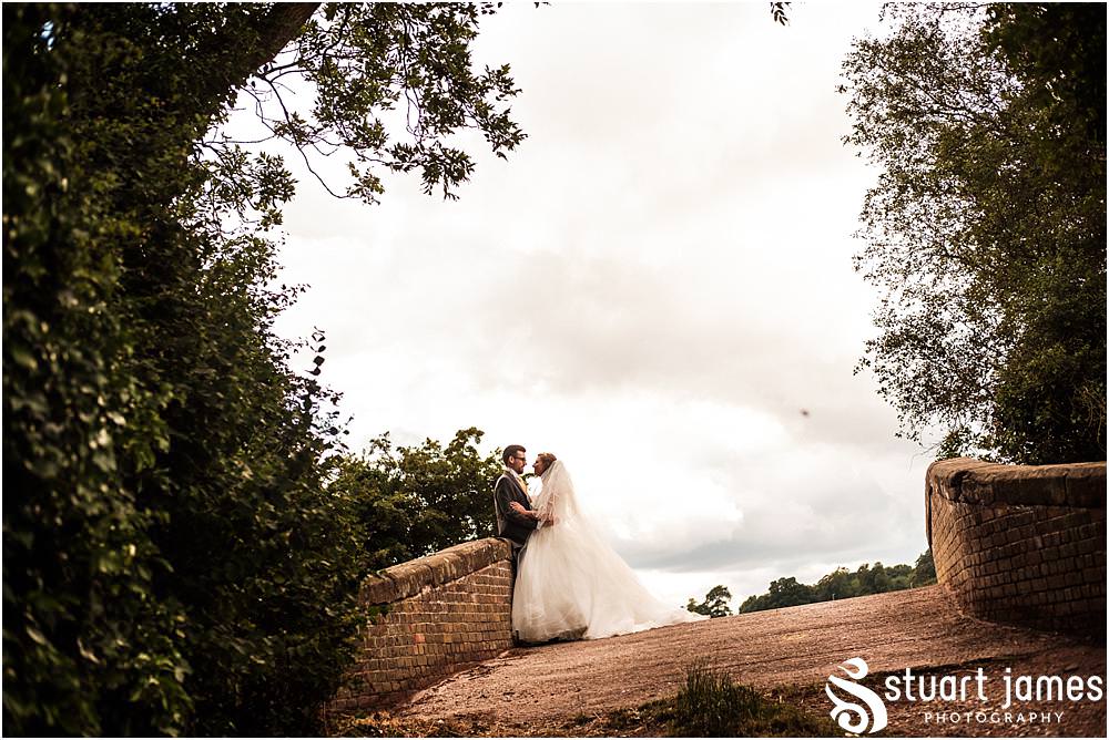 Beautiful evening portraits at The Moat House in Acton Trussell captured by Penkridge Wedding Photographer Stuart James