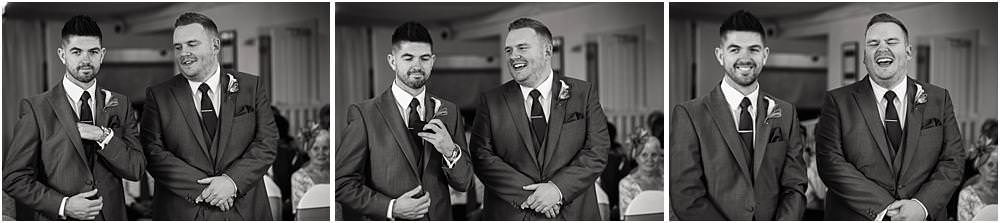 Storytelling photographs of the final moments before the ceremony at Warwick House in Southam by Documentary Wedding Photographer Stuart James