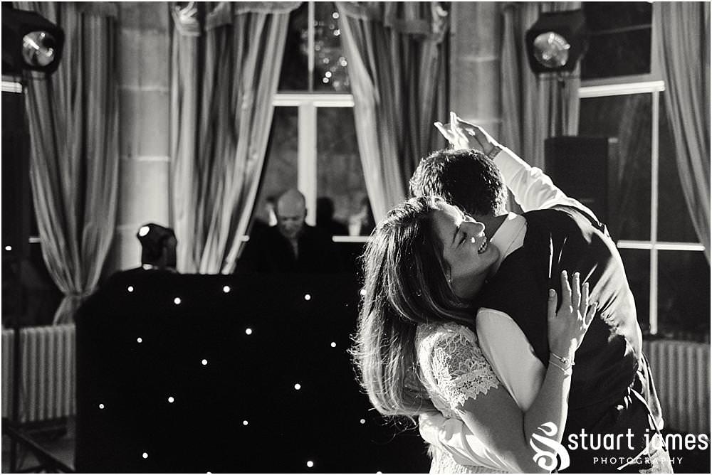 Creative photos of the evening party in the Orangery at Weston Park in Staffordshire by Documentary Wedding Photographer Stuart James