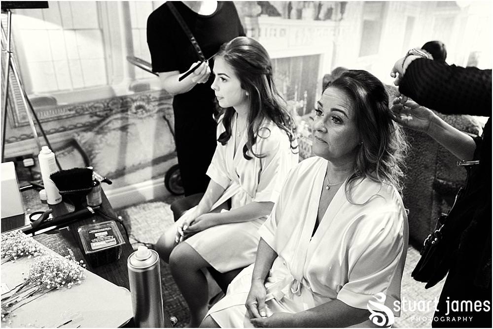 Documenting the perfect bridal makeup from Sasha Thomas Makeup at The Moat House in Acton Trussell by Documentary Wedding Photographer Stuart James