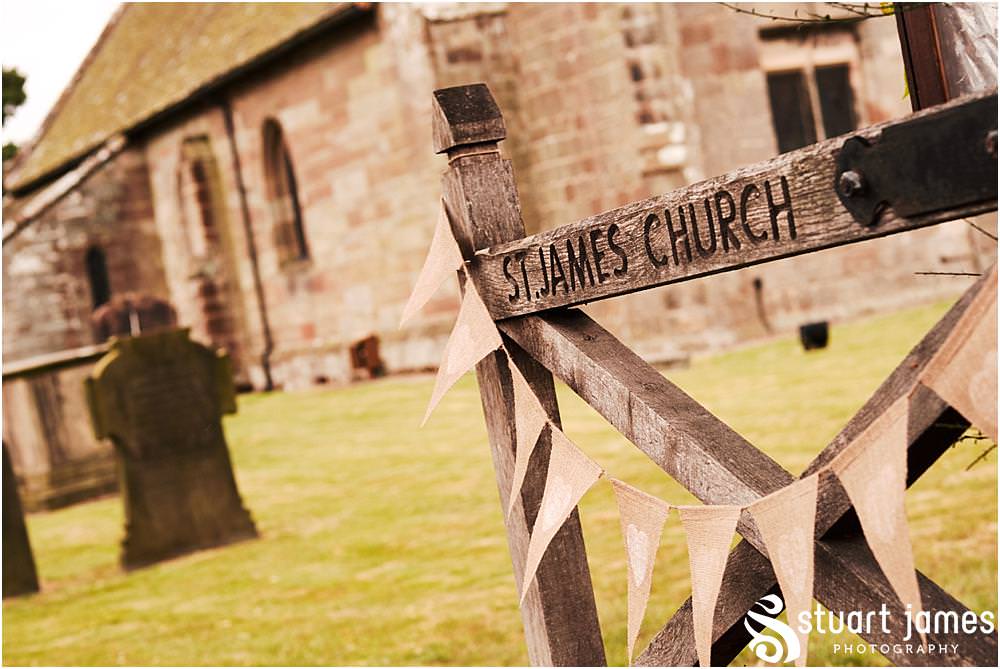 Stunning setting for the wedding at St James Church in Acton Trussell by Documentary Wedding Photographer Stuart James