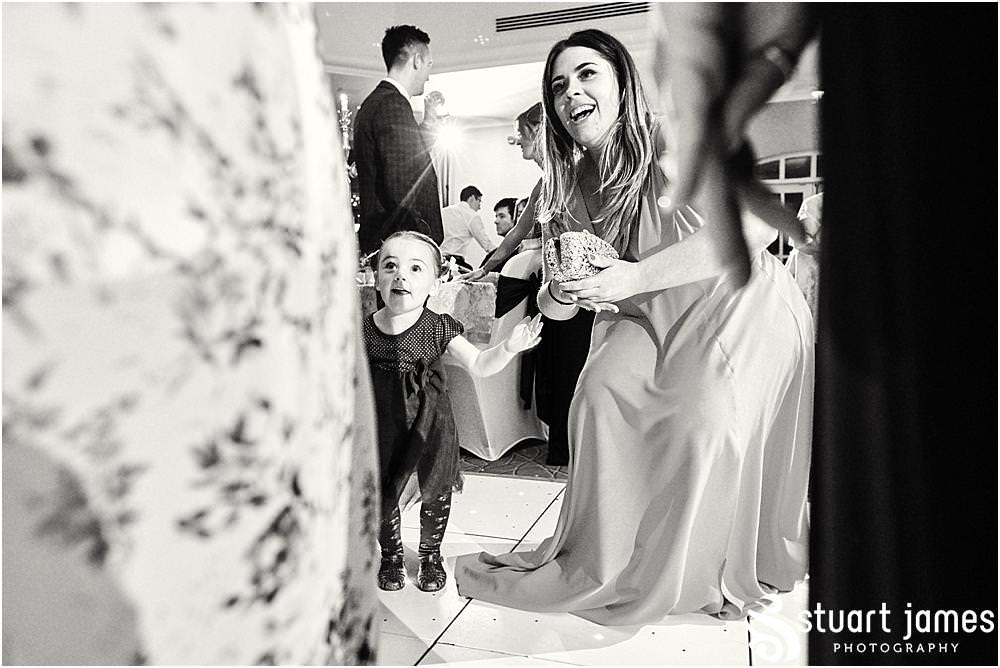 Creative fun photographs of the fabulous dancing during the evening reception at The Belfry in Sutton Coldfield captured by West Midlands Wedding Photographer Stuart James